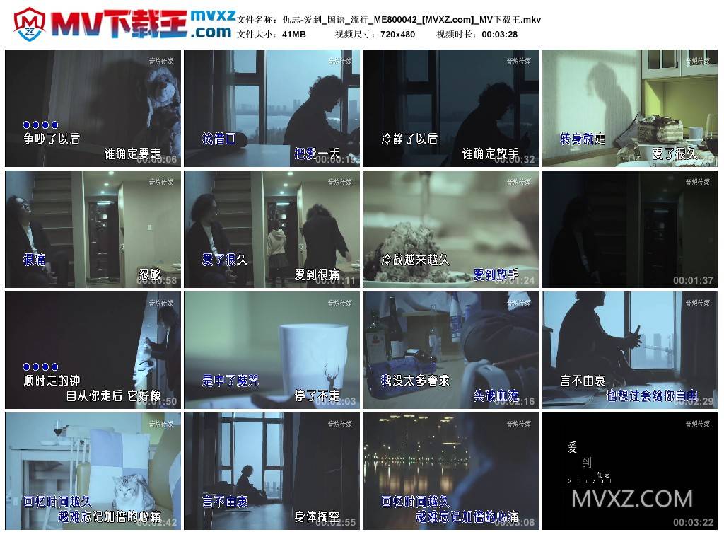 仇志-爱到_国语_流行_ME800042